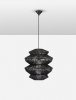 Lampa wisząca pleciona boho rustykalna industrialna nad stół do salonu sypialni ściemnialna Luces Exclusivas